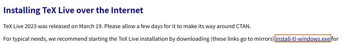 install-tl-windows.exeの場所
